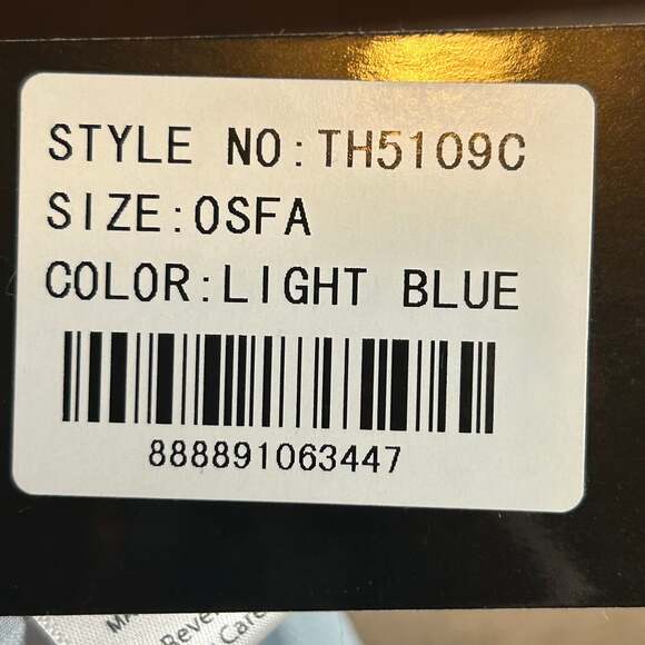 Theatricals Light Blue Chiffon Sheer Ballet Wrap Skirt OSFA - Picture 4 of 4